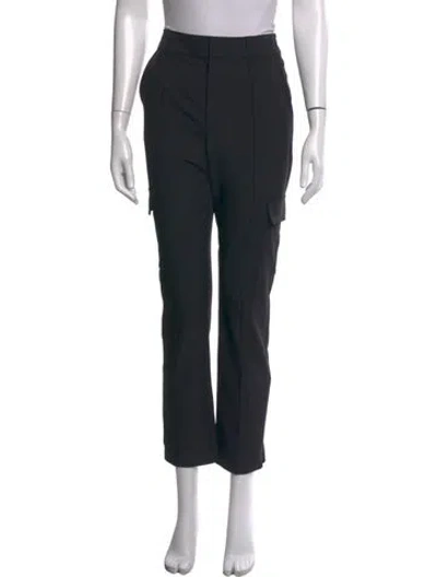 Pre-owned Cinq À Sept Straight Leg Pants In Grey