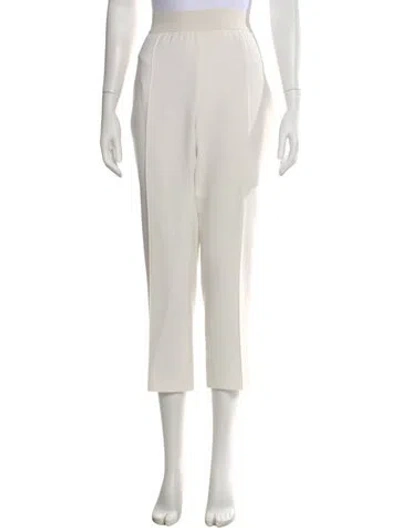 Pre-owned Cinq À Sept Straight Leg Pants In Neutral
