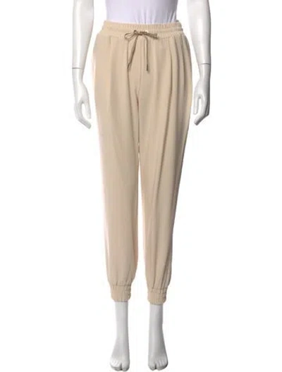 Pre-owned Cinq À Sept Straight Leg Pants In Neutral