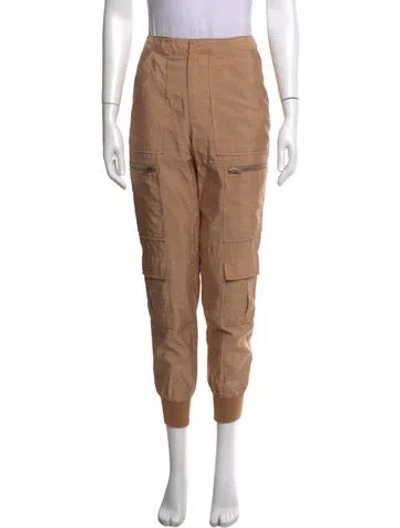 Pre-owned Cinq À Sept Straight Leg Pants In Neutrals