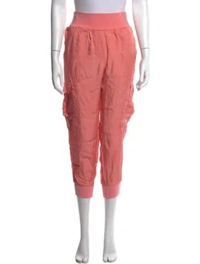 Pre-owned Cinq À Sept Straight Leg Pants In Orange