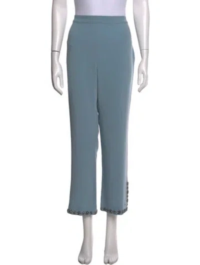 Pre-owned Cinq À Sept Straight Leg Pants W/ Tags In Blue