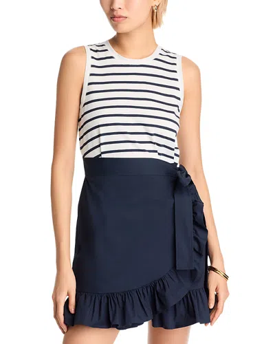 CINQ À SEPT CINQ A SEPT STRIPE MAHLIA DRESS