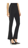 Cinq À Sept Studded Percy Pant In Black