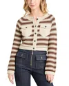Cinq À Sept Cinq A Sept Suki Raglan Sleeve Cardigan In Brown