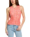 Cinq À Sept Summer Waves Dasha Top In Orange
