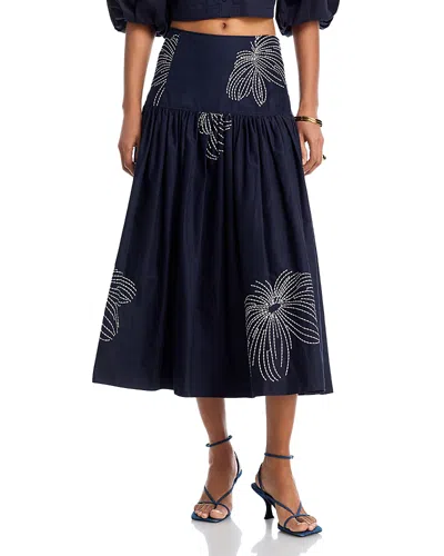 Cinq À Sept Cinq A Sept Sunburst Kierelle Skirt In Multi