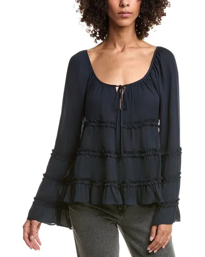 Cinq À Sept Sunnina Top In Blue