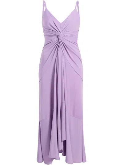 Cinq À Sept Susan Midi Dress In Purple