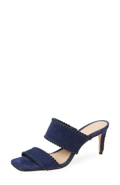 Cinq À Sept Sutton Whipstitch Sandal In Blue