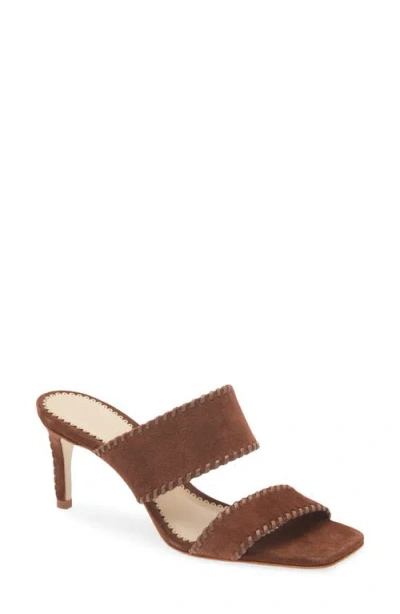 Cinq À Sept Sutton Whipstitch Sandal In Brown