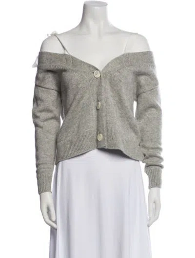 Pre-owned Cinq À Sept Sweater In Gray