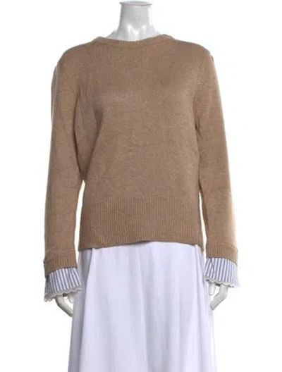 Pre-owned Cinq À Sept Sweater In Neutrals