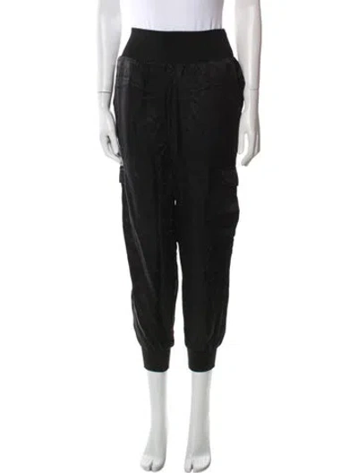 Pre-owned Cinq À Sept Sweatpants In Black