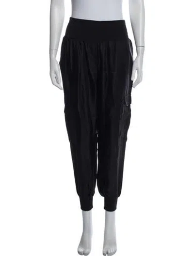 Pre-owned Cinq À Sept Sweatpants In Black