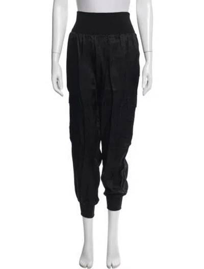 Pre-owned Cinq À Sept Sweatpants In Black
