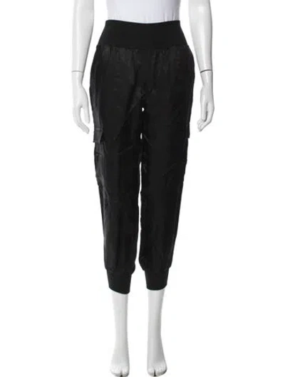 Pre-owned Cinq À Sept Sweatpants In Black