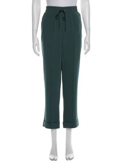 Pre-owned Cinq À Sept Sweatpants In Green
