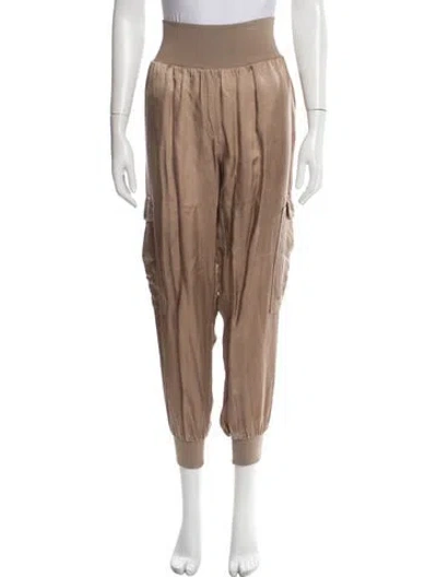 Pre-owned Cinq À Sept Sweatpants In Neutral