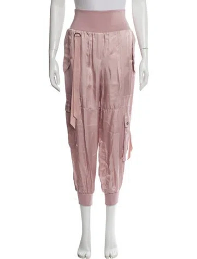 Pre-owned Cinq À Sept Sweatpants In Pink