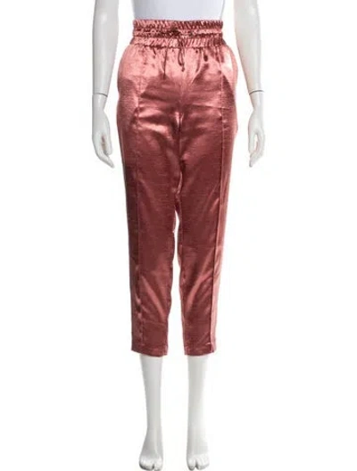 Pre-owned Cinq À Sept Sweatpants In Red