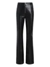 Cinq À Sept Sylvie Vegan-leather Trousers In Black