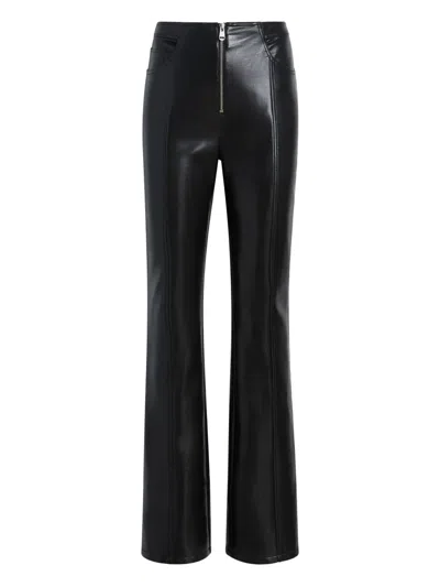 Cinq À Sept Sylvie Vegan-leather Trousers In Black