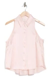 Cinq À Sept Theodora Silk Button-up Shirt In Icy Pink