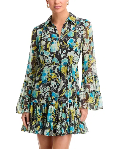 CINQ À SEPT CINQ A SEPT TOSSED FLORAL LYRA DRESS