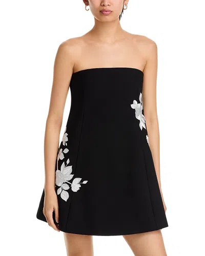 Cinq À Sept Cinq A Sept Trailing Floral Irla Dress In Black