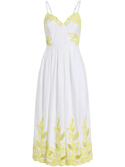 CINQ À SEPT TRAILING PEONIES MAUDE DRESS
