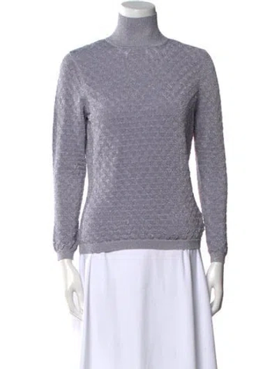 Pre-owned Cinq À Sept Turtleneck Sweater