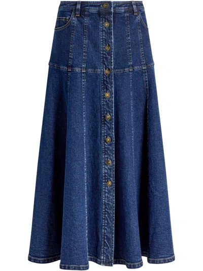 CINQ À SEPT VEENA DENIM SKIRT