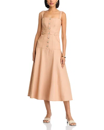 Cinq À Sept Cinq A Sept Veena Dress In Sahara