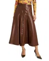 Cinq À Sept Veena Midi Skirt In Espresso