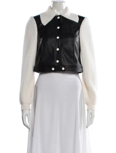 Pre-owned Cinq À Sept Vest In White