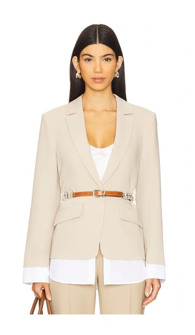 Cinq À Sept Vittoria Jacket In Neutral