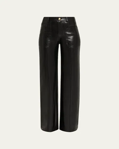 Cinq À Sept Vivian Vegan Leather Pants In Black