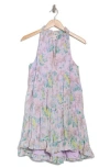 Cinq À Sept Washed Floral Print Minidress In Pastel Multi