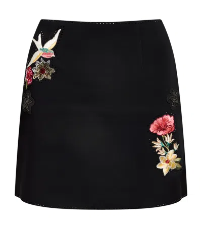 CINQ À SEPT WESTERN AMOUR DORIS MINI SKIRT