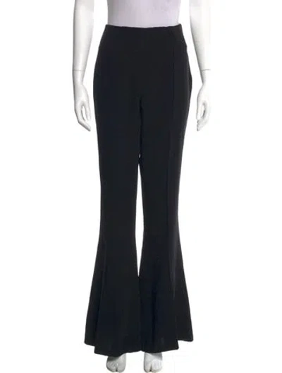 Pre-owned Cinq À Sept Wide Leg Pants In Black