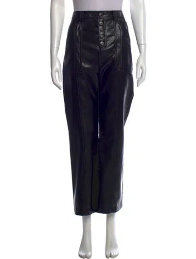 Pre-owned Cinq À Sept Wide Leg Pants In Black