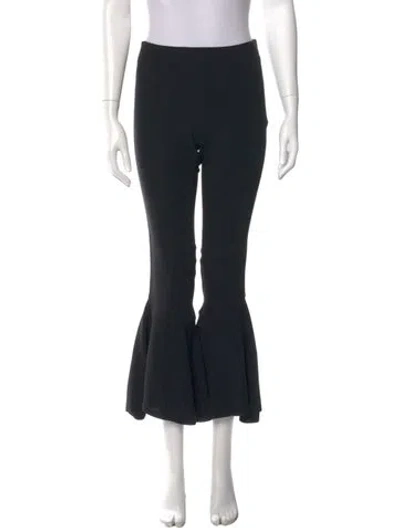 Pre-owned Cinq À Sept Wide Leg Pants In Black