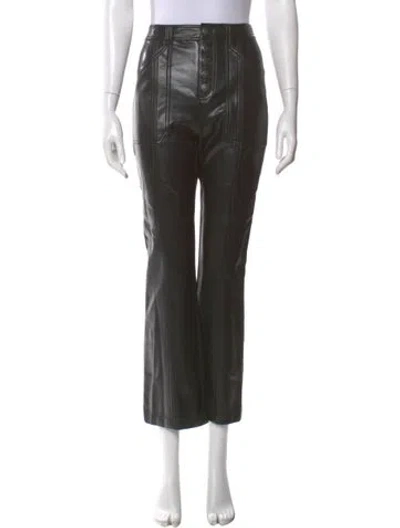 Pre-owned Cinq À Sept Wide Leg Pants In Black