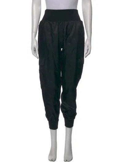 Pre-owned Cinq À Sept Wide Leg Pants In Black