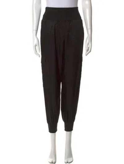 Pre-owned Cinq À Sept Wide Leg Pants In Black
