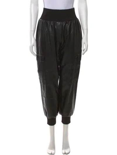Pre-owned Cinq À Sept Wide Leg Pants In Black