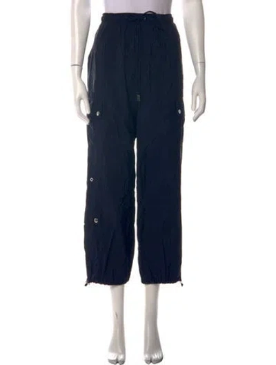 Pre-owned Cinq À Sept Wide Leg Pants In Blue