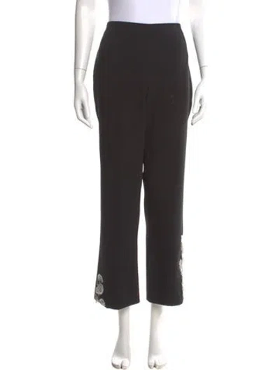 Pre-owned Cinq À Sept Wide Leg Pants In Gray