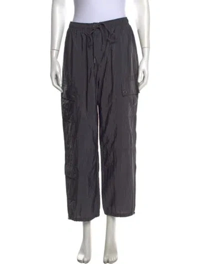 Pre-owned Cinq À Sept Wide Leg Pants In Grey